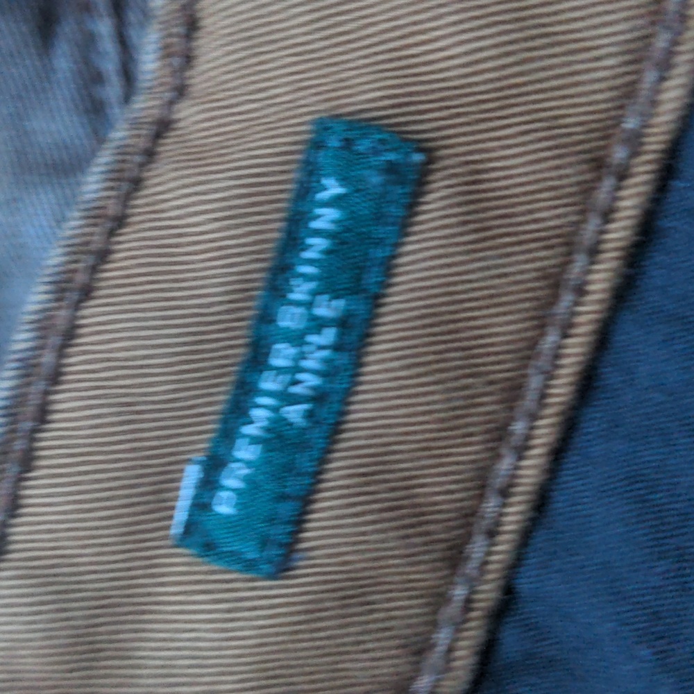 Ralph Lauren Brown premier skinny ankle Ralph Lauren jeans size 4 - Picture 8 of 16